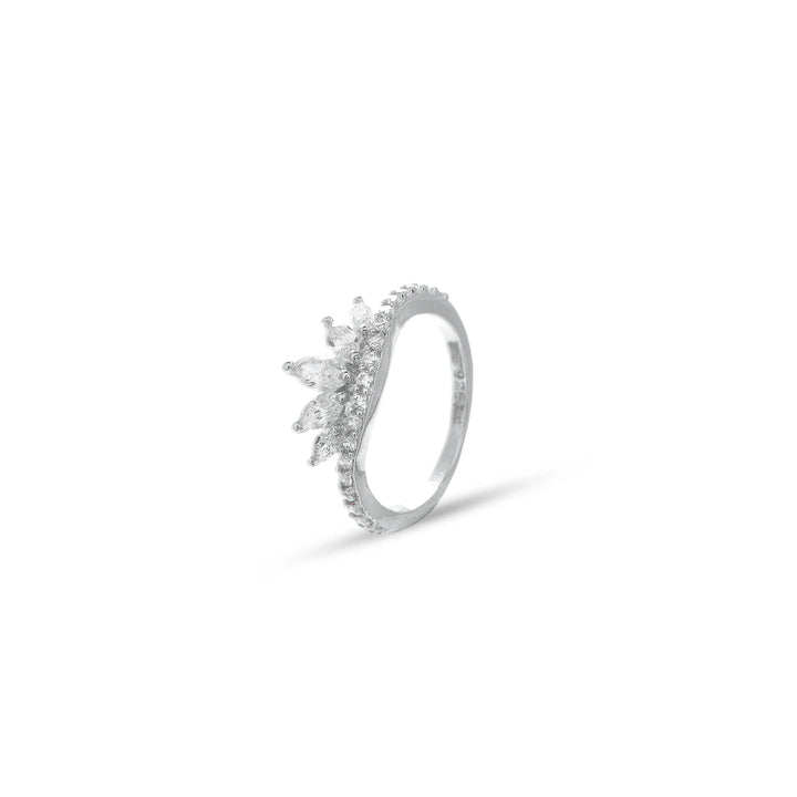 Silver Crown Spark Ring - tassyasilver.com