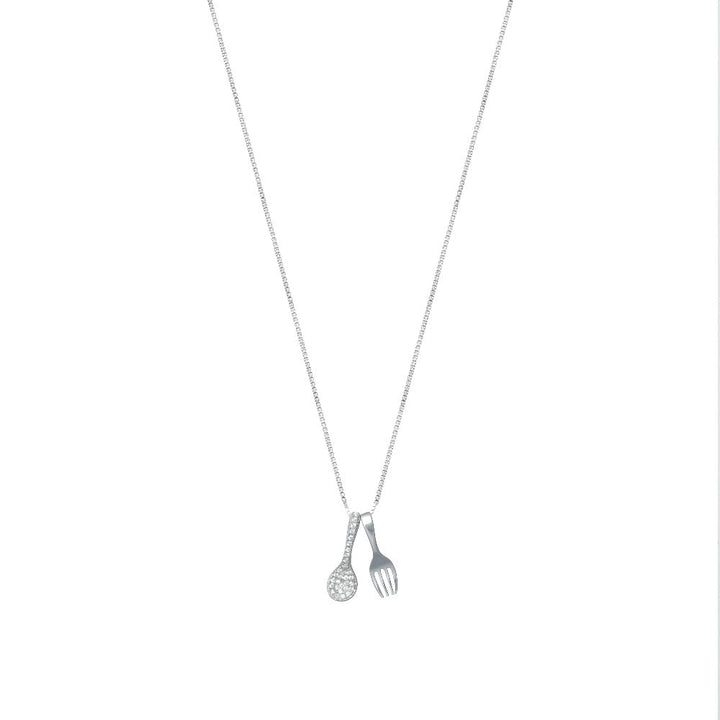 Silver Culinary Charm Chain Pendant - tassyasilver.com