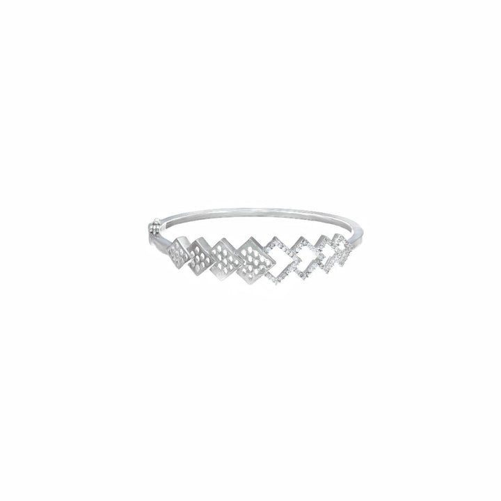 Silver Diamond Geometric Lattice Kada - tassyasilver.com