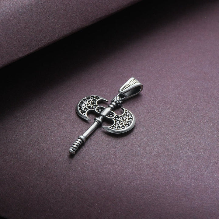 Silver Dragonfang Blade Pendant - tassyasilver.com