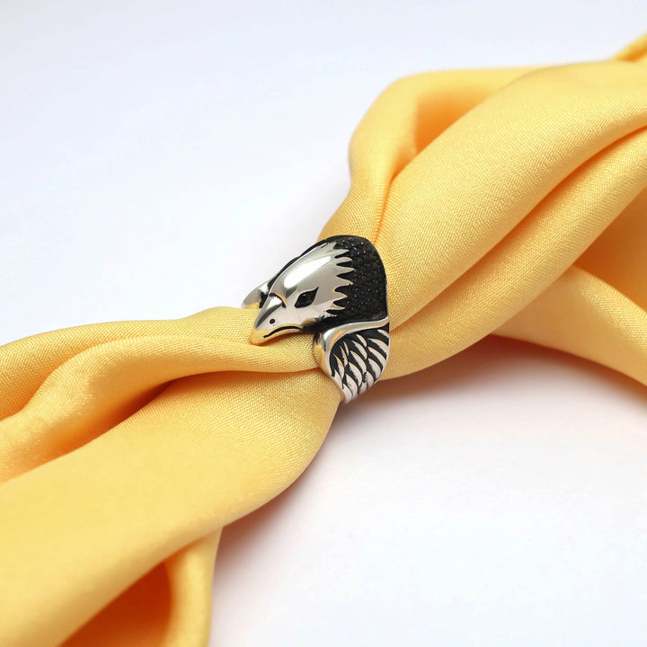 Silver Eagle Band Ring - tassyasilver.com