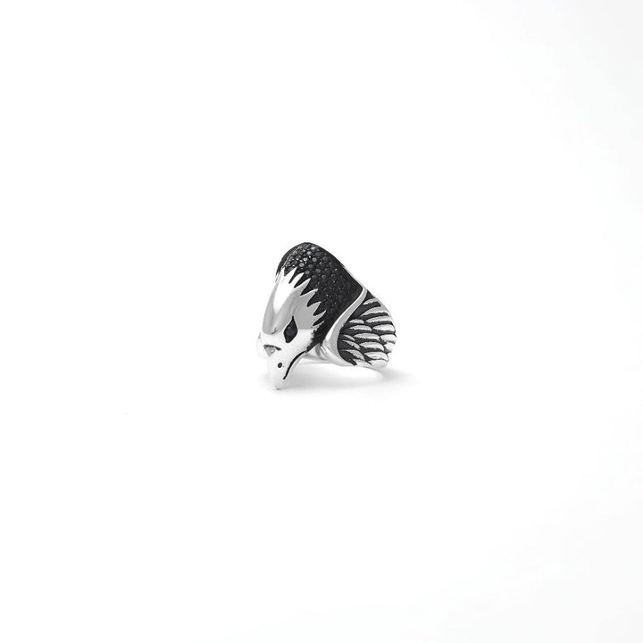 Silver Eagle Band Ring - tassyasilver.com