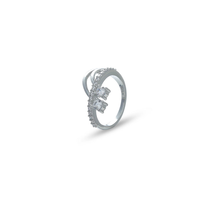 Silver Elegant Twist Ring - tassyasilver.com