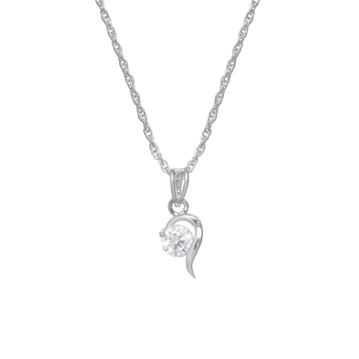 Silver Eternal Grace Twist Chain pendant - tassyasilver.com