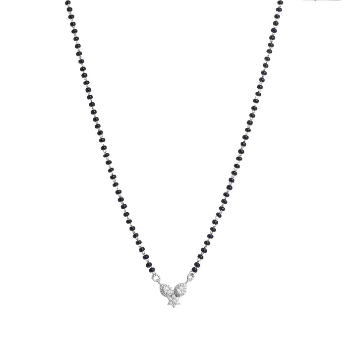 Silver Eternal Knot Mangalsutra - tassyasilver.com