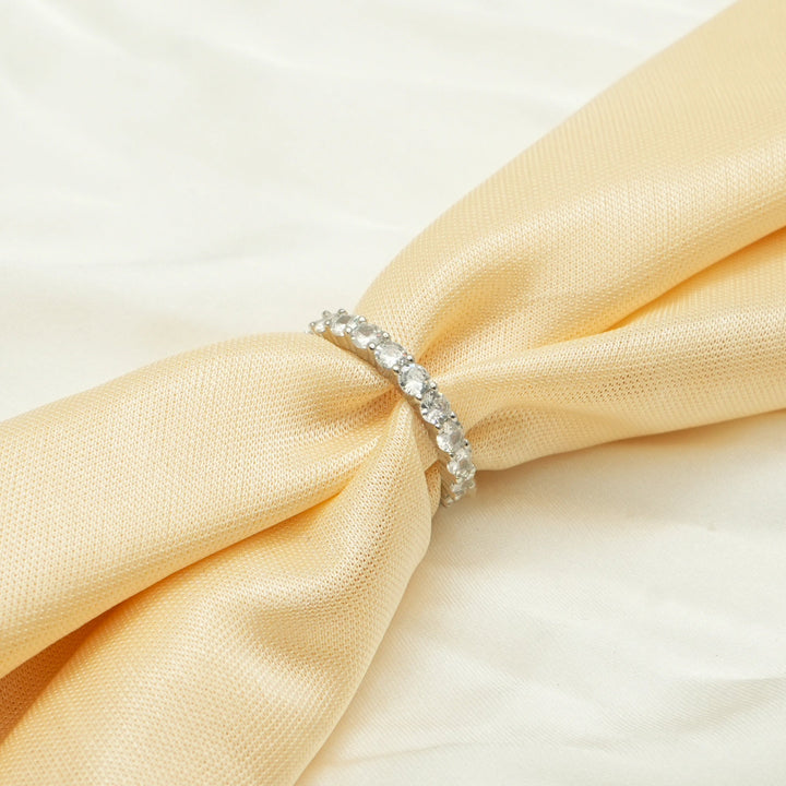 Silver Eternelle Glow Ring - tassyasilver.com