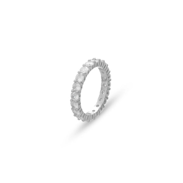 Tassya Silver Eternelle Glow Ring in 925 sterling silver.