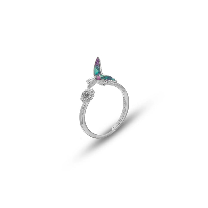 Silver Flutter Bloom Ring - tassyasilver.com