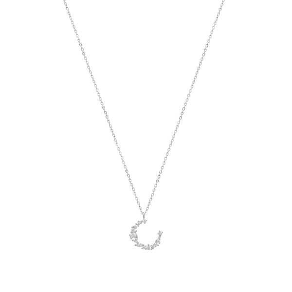 Silver Fortune's Horseshoe Chain Pendant - tassyasilver.com