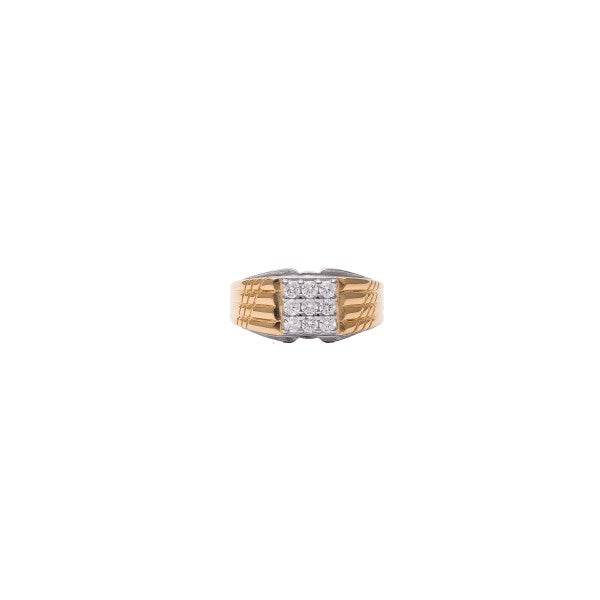 Silver Gold Plated Enaganment Band - tassyasilver.com