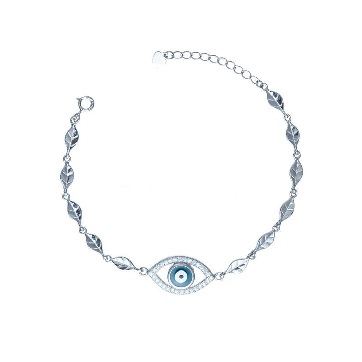 Tassya Silver silver Grace Eye bracelet in 925 sterling silver