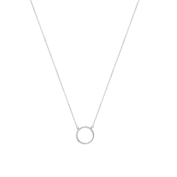 Silver Halo Chain Pendant - tassyasilver.com