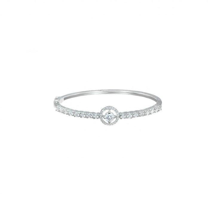 Silver Halo of Diamonds Kada - tassyasilver.com