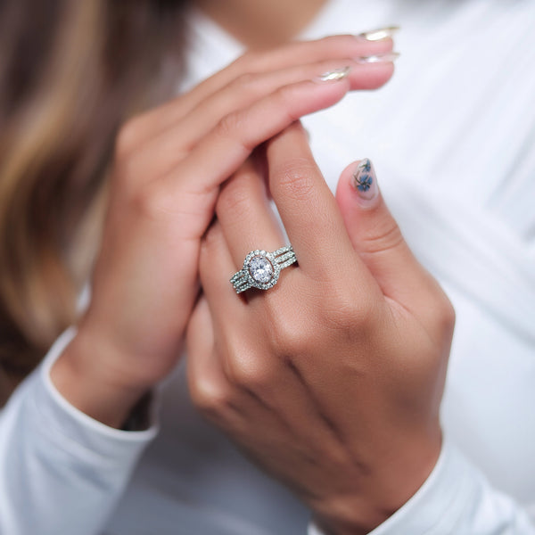 Silver Halo Shine Ring - tassyasilver.com