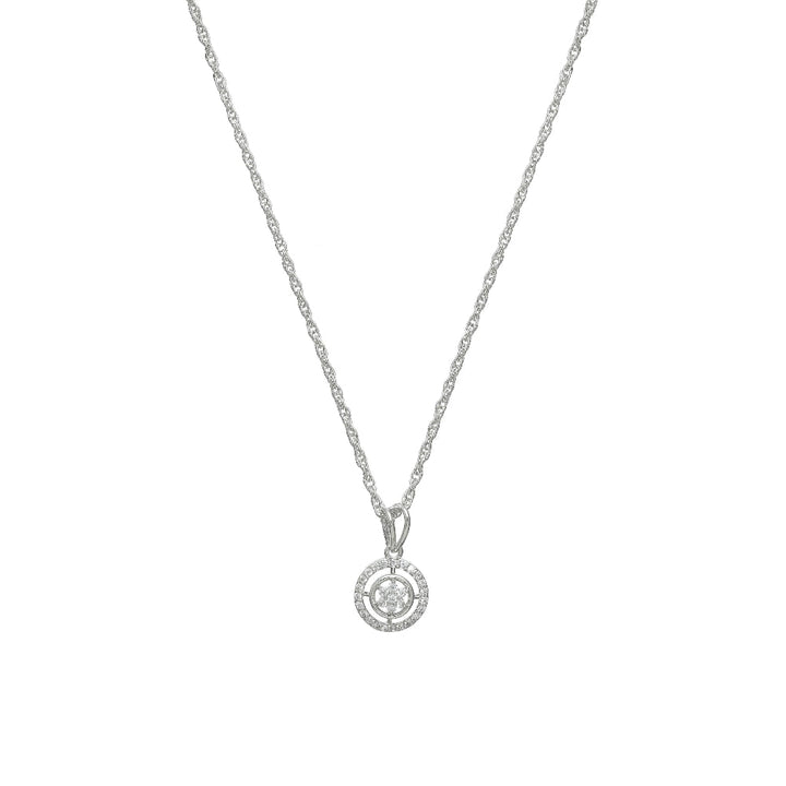 Silver Halo Spark Chain Pendant - tassyasilver.com