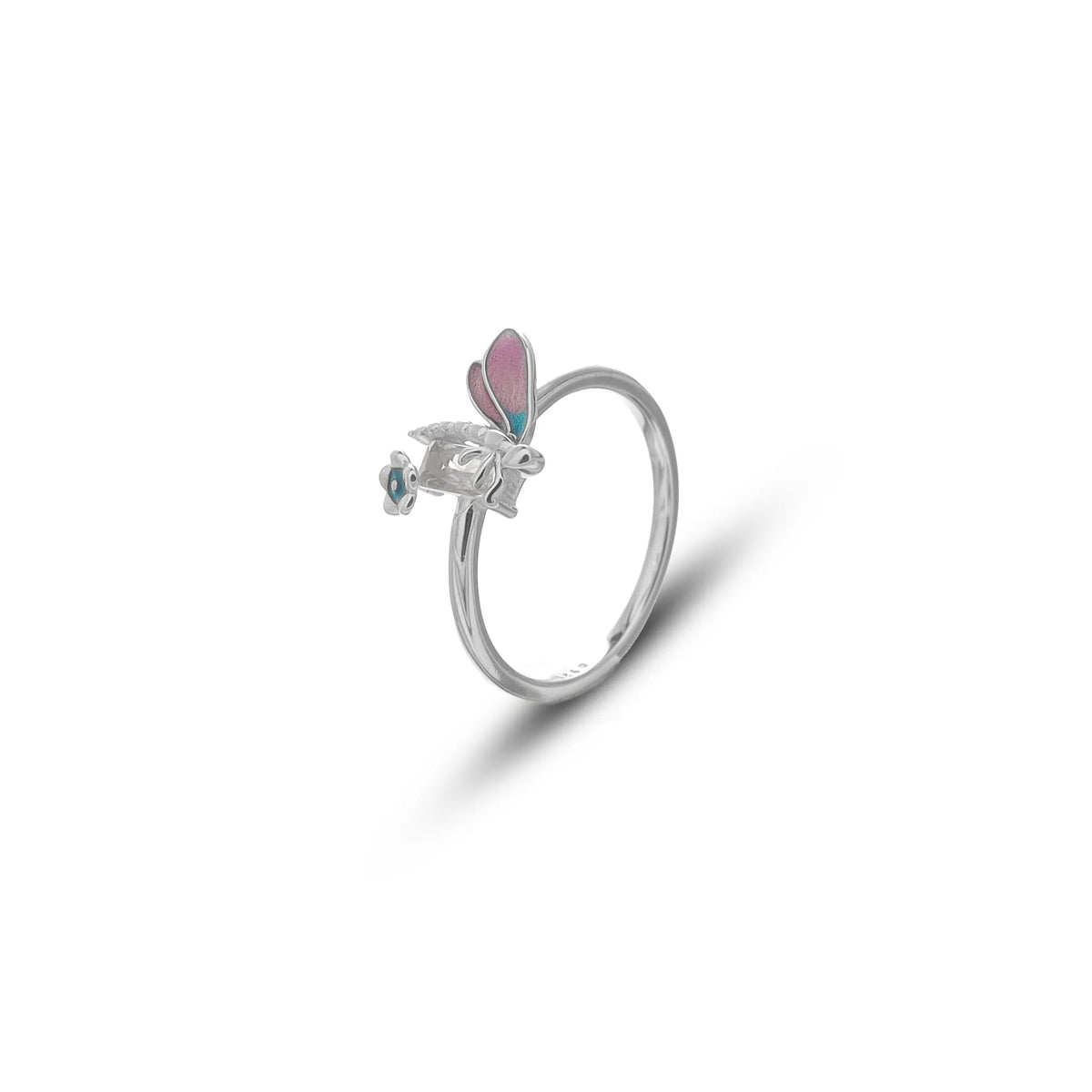 Silver Honey Bee Dream Ring - tassyasilver.com