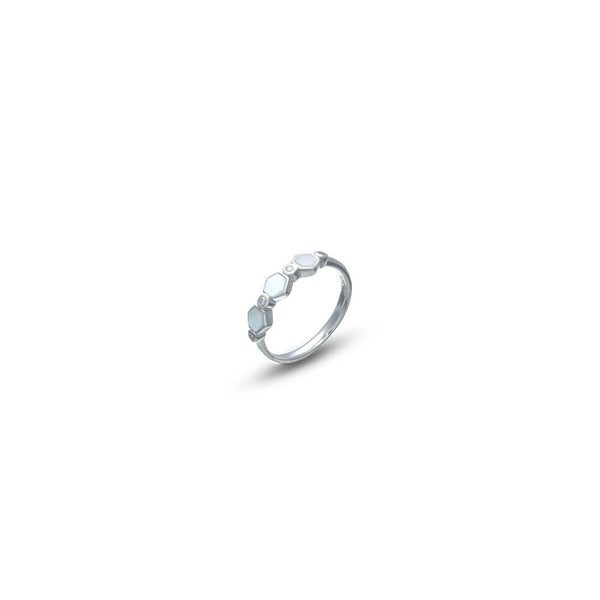 Silver Honeycomb Ring - tassyasilver.com