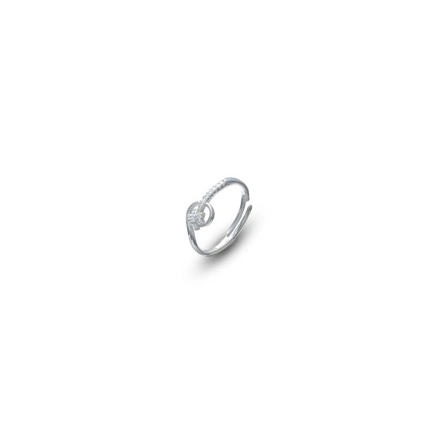 Silver Knot of Love Ring - tassyasilver.com