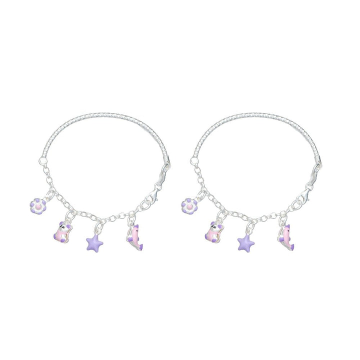 Silver Lavender Dreams Baby Kada - tassyasilver.com