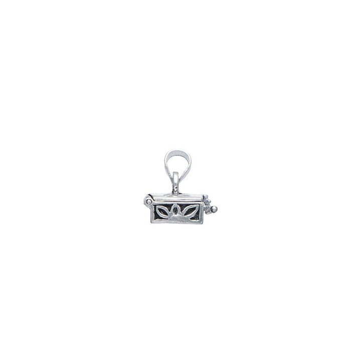 Tassya Silver silver Lotus Scroll pendant in 925 sterling silver