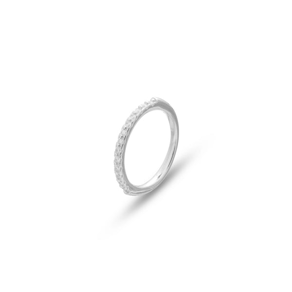 925 Silver Lumi Line Minimal Ring