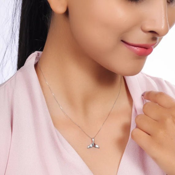 Silver Mermaid's Grace Chain Pendant - tassyasilver.com
