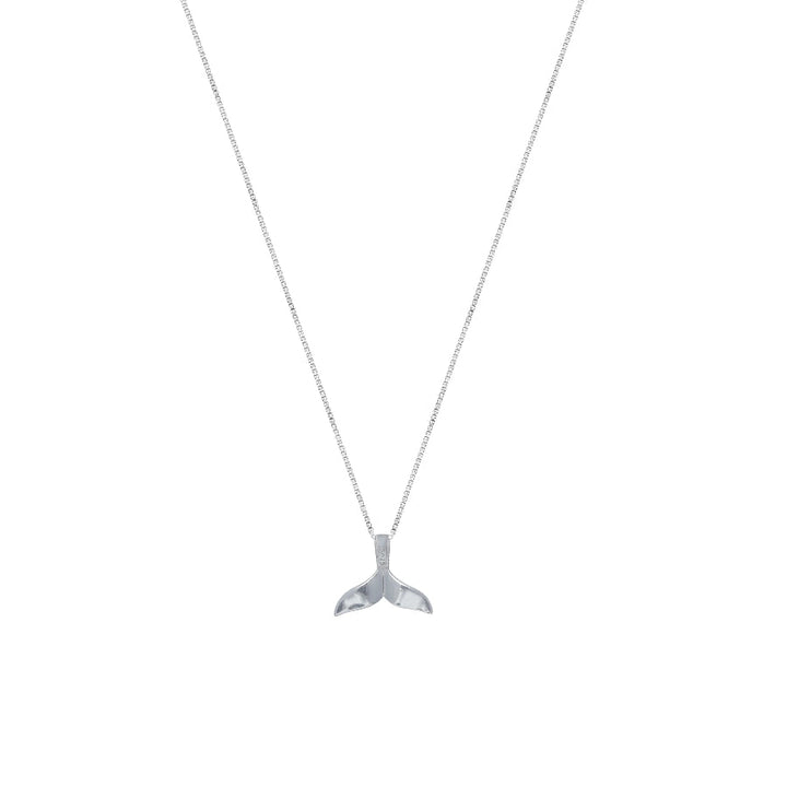 Tassya Silver Mermaid's Grace Chain Pendant for women
