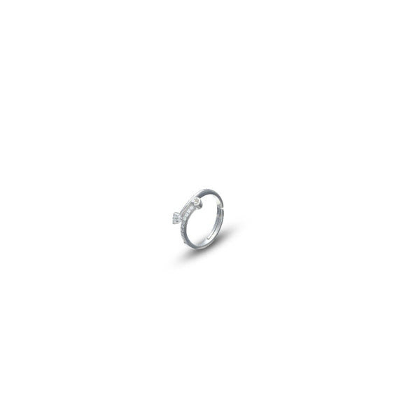 Silver Minimalist Accent Ring - tassyasilver.com