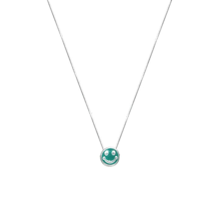 Silver Minty Mood Chain Pendant - tassyasilver.com