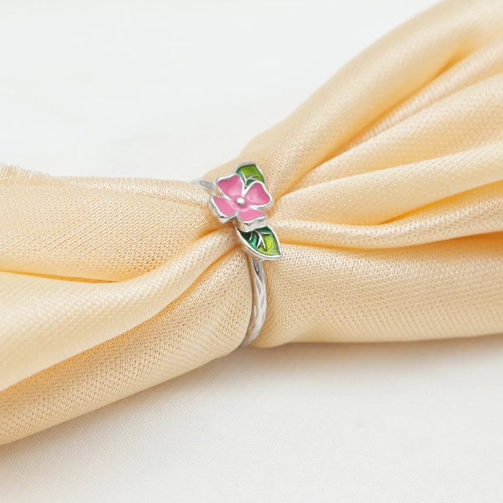 Silver Petal Bloom Ring - tassyasilver.com