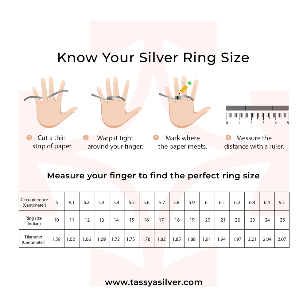 Silver Petal Whirl Ring - tassyasilver.com
