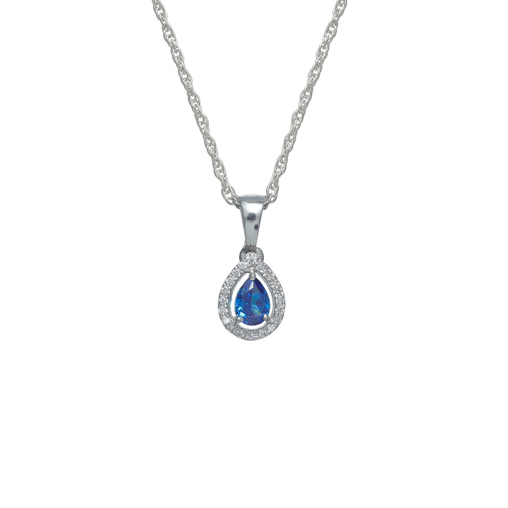 Silver Raindrop Radiance chain pendant - tassyasilver.com