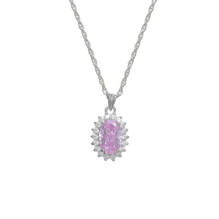 Silver Regal Bloom Chain Pendant - tassyasilver.com