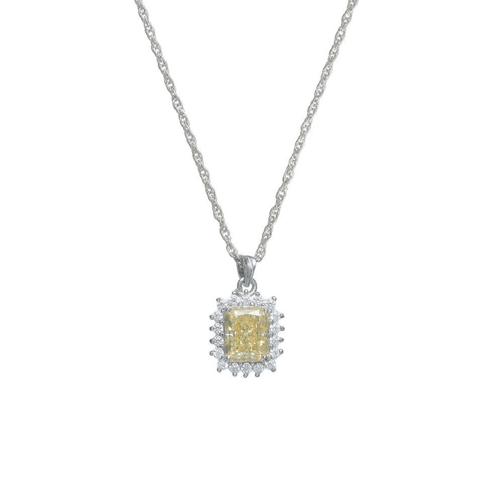 Silver Regal Radiance Chain Pendant - tassyasilver.com