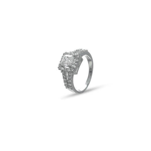 925 Silver Regal Spark Ring