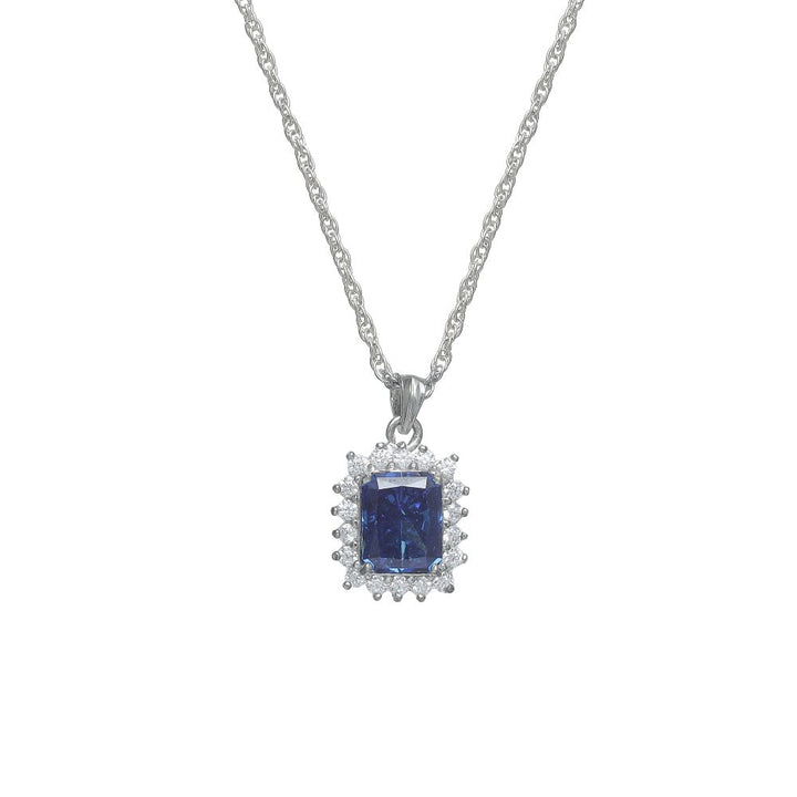 Silver Royal Radiance Chain Pendant - tassyasilver.com