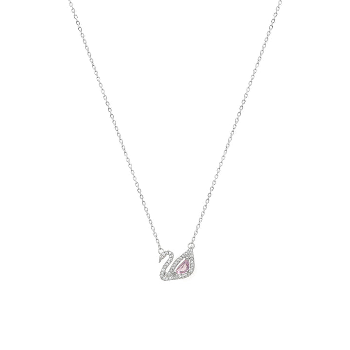 Silver Royal Swan Chain Pendant - tassyasilver.com