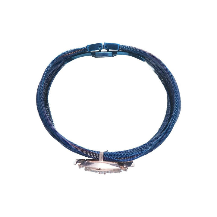 Silver Sapphire Orb Cuff - tassyasilver.com