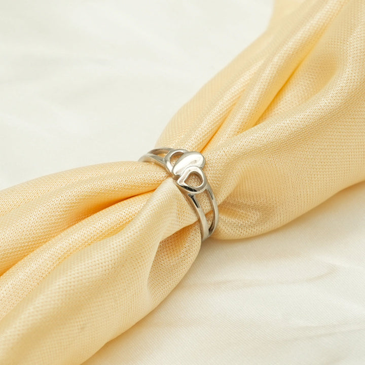 Silver Serene Loop Ring - tassyasilver.com
