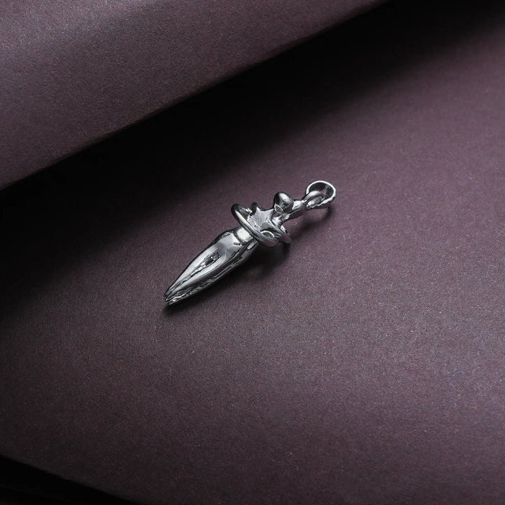 Silver Soul Embrace Pendant (Unisex) - tassyasilver.com
