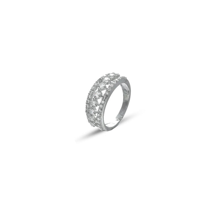 Silver Sparkle Band - tassyasilver.com