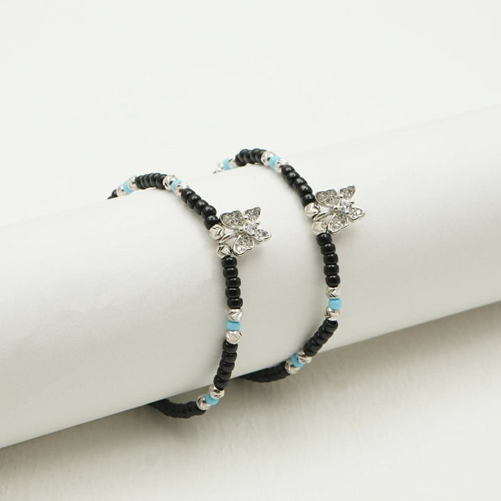 Silver Sparkle Butterfly Baby Bracelet - tassyasilver.com