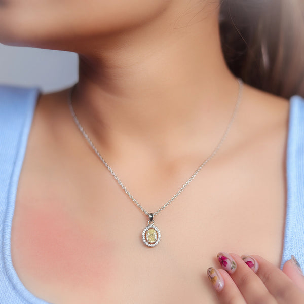 Silver Sunbeam Orbit Chain Pendant - tassyasilver.com