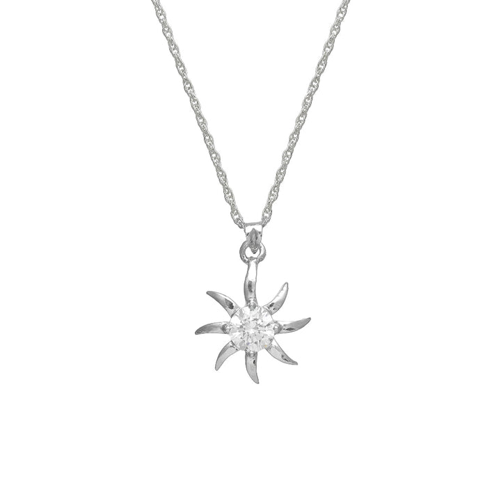 Silver Sunbeam Spark Pendant - tassyasilver.com