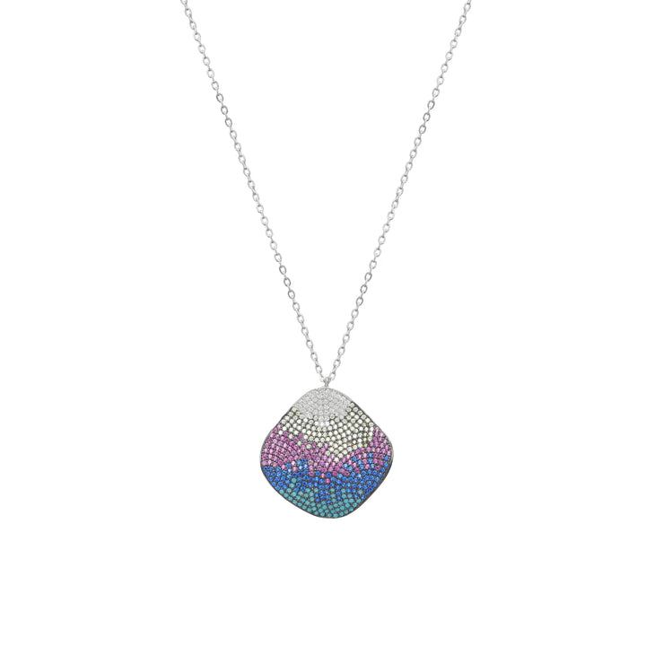 Silver Sunset Horizon Chain Pendant - tassyasilver.com