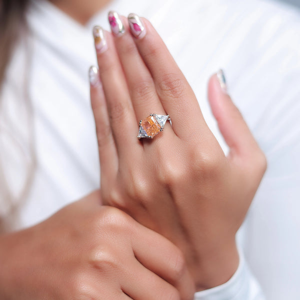 Silver Sunset Shine Ring - tassyasilver.com