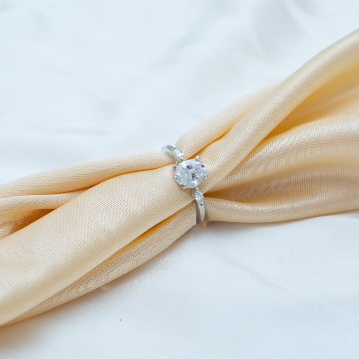 Silver Trio Shine Ring - tassyasilver.com
