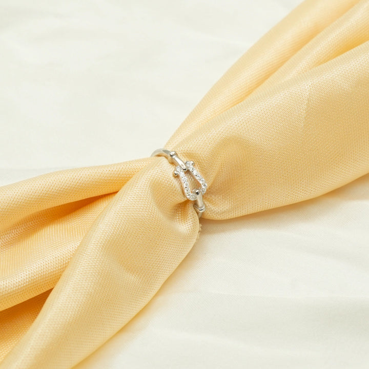 Silver Trishakti Sparkle Band - tassyasilver.com
