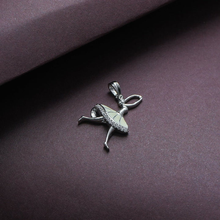 Silver Twirl of Grace Pendant - tassyasilver.com