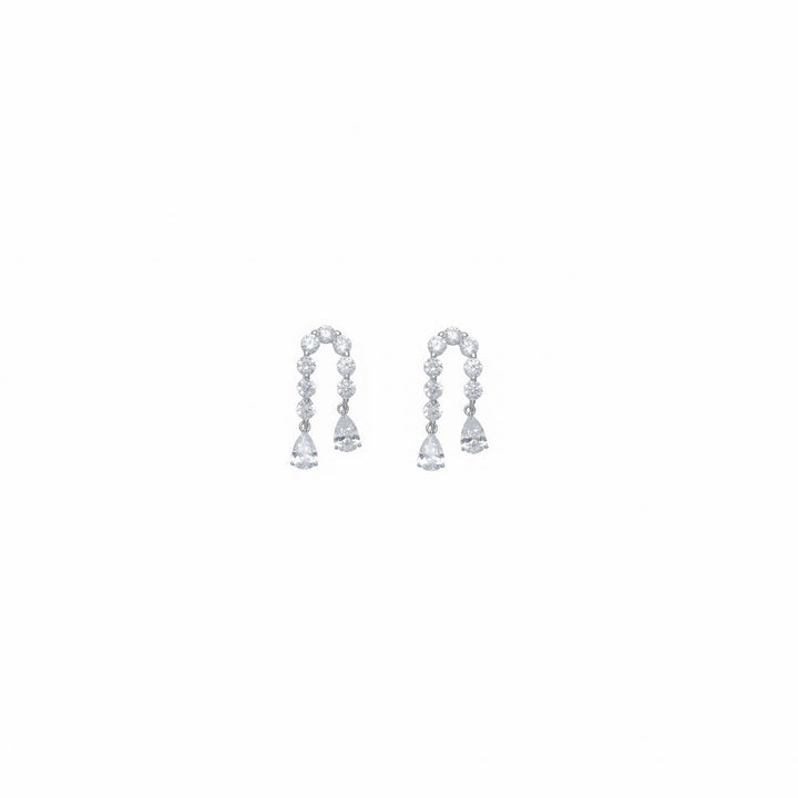 Sparkle Drop Earrings - tassyasilver.com